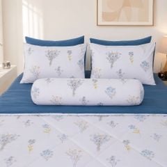 ST200062 - Bộ chăn ga gối Microfiber STEFANI