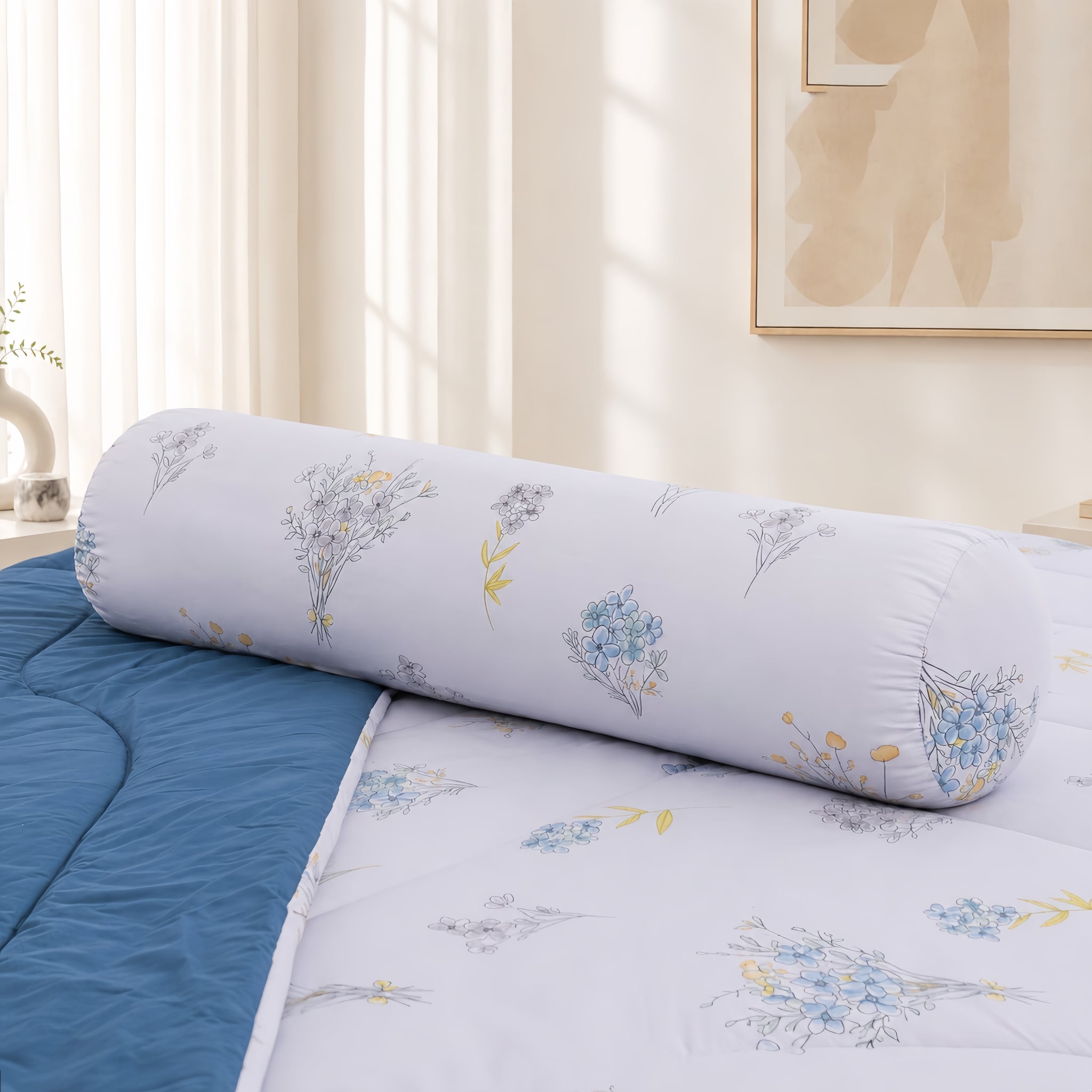 ST200062 - Bộ chăn ga gối Microfiber STEFANI