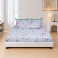 ST200063 - Bộ chăn ga gối Microfiber STEFANI