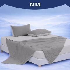 Mist Grey - Bộ chăn ga gối NIN Cool Plus
