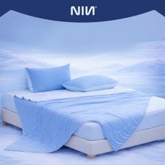 Sky Blue - Bộ chăn ga gối NIN Cool Plus