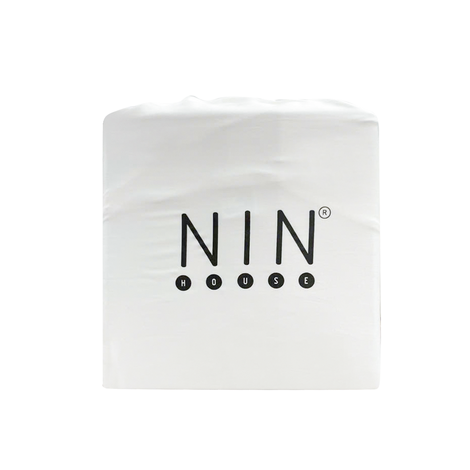 Bộ ga gối NIN Bamboo màu trắng White