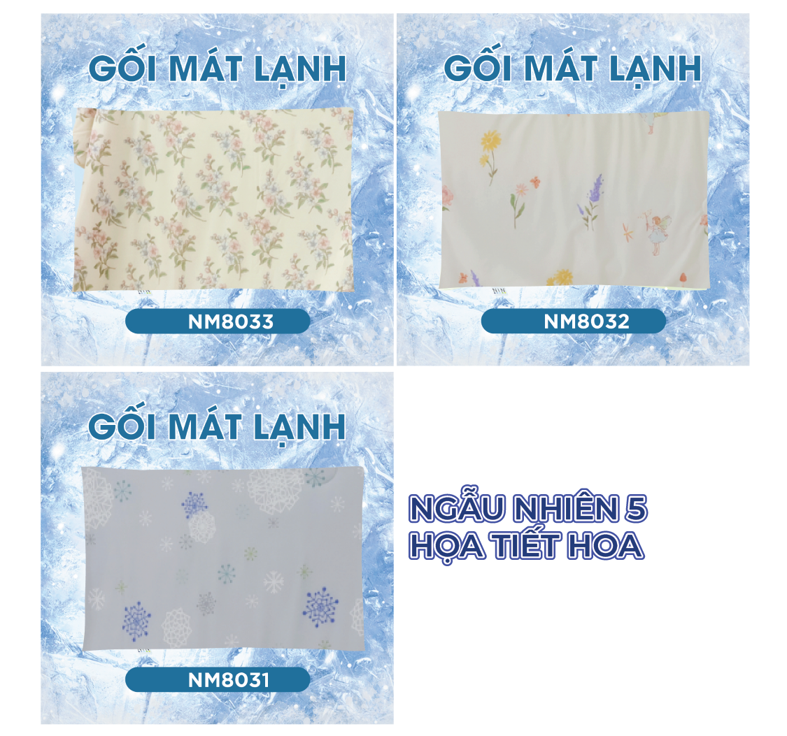 Ruột gối nằm I COOL Advance hoa văn NIN House