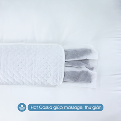 Gối thư giãn Super Fine Plant Coolong NIN House 48x74cm thảo dược, chăm sóc vai gáy cổ