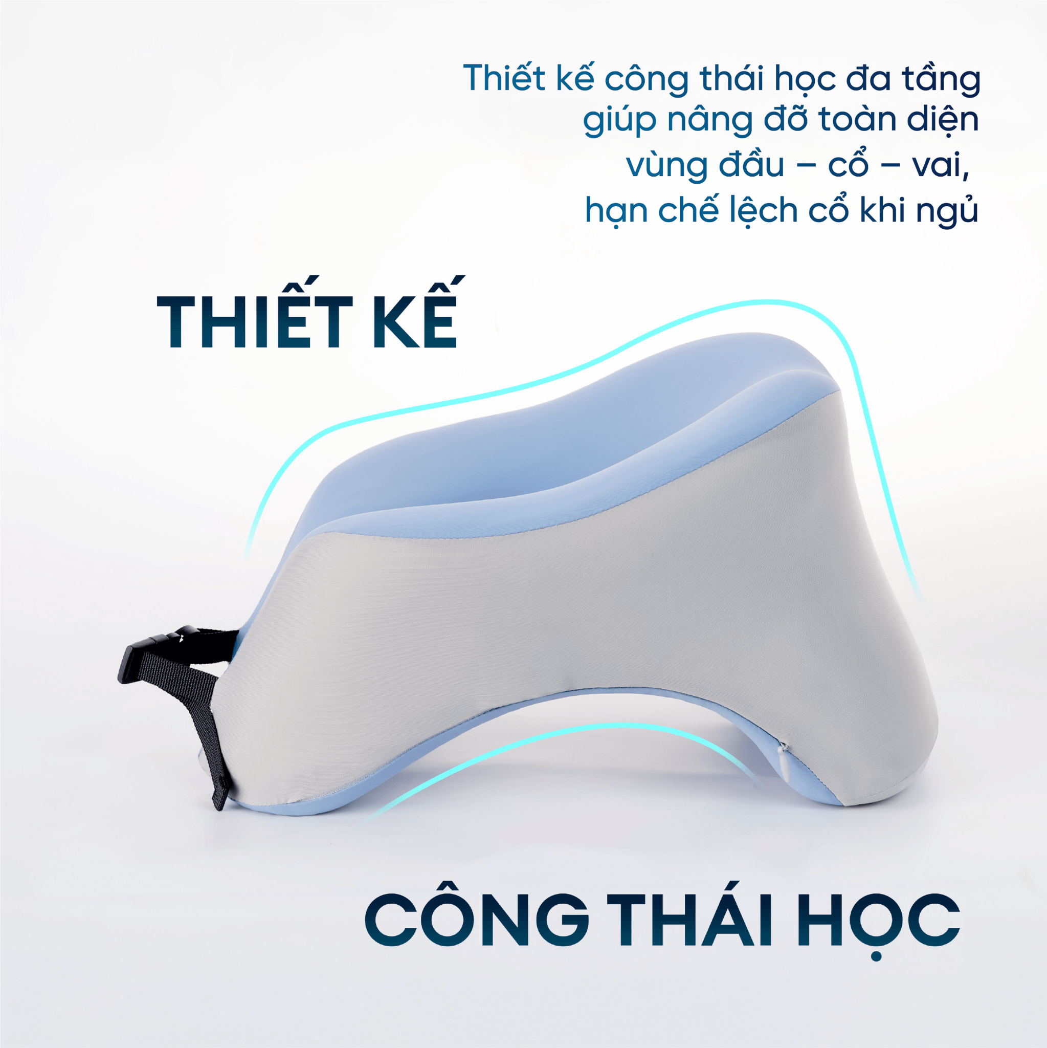 GỐI CỔ CÔNG THÁI HỌC NIN NECKCARE