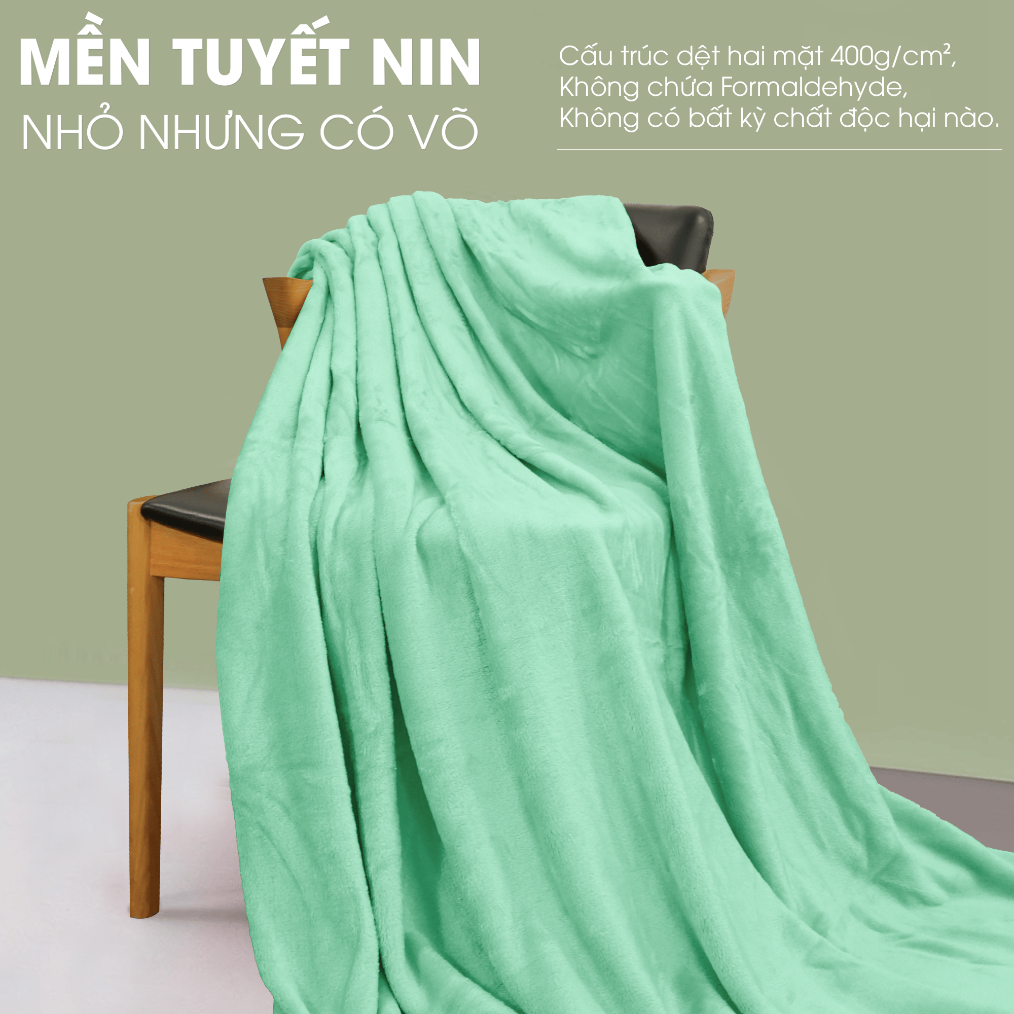 Mền Tuyết NIN - Mint