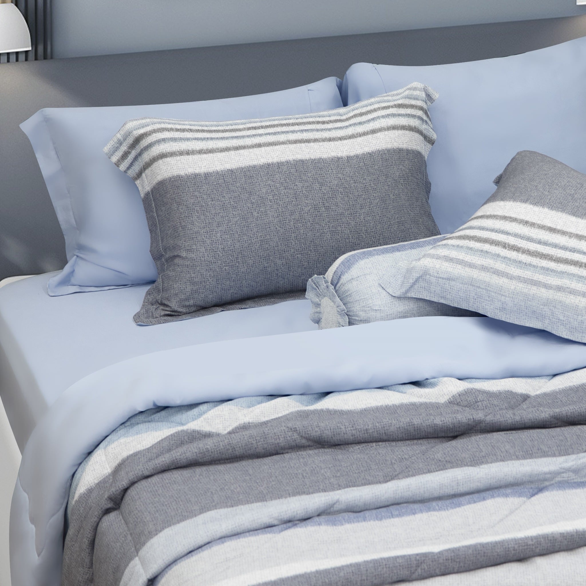 VC9002 - Bộ chăn ga gối NIN Valletta 100% Viscose