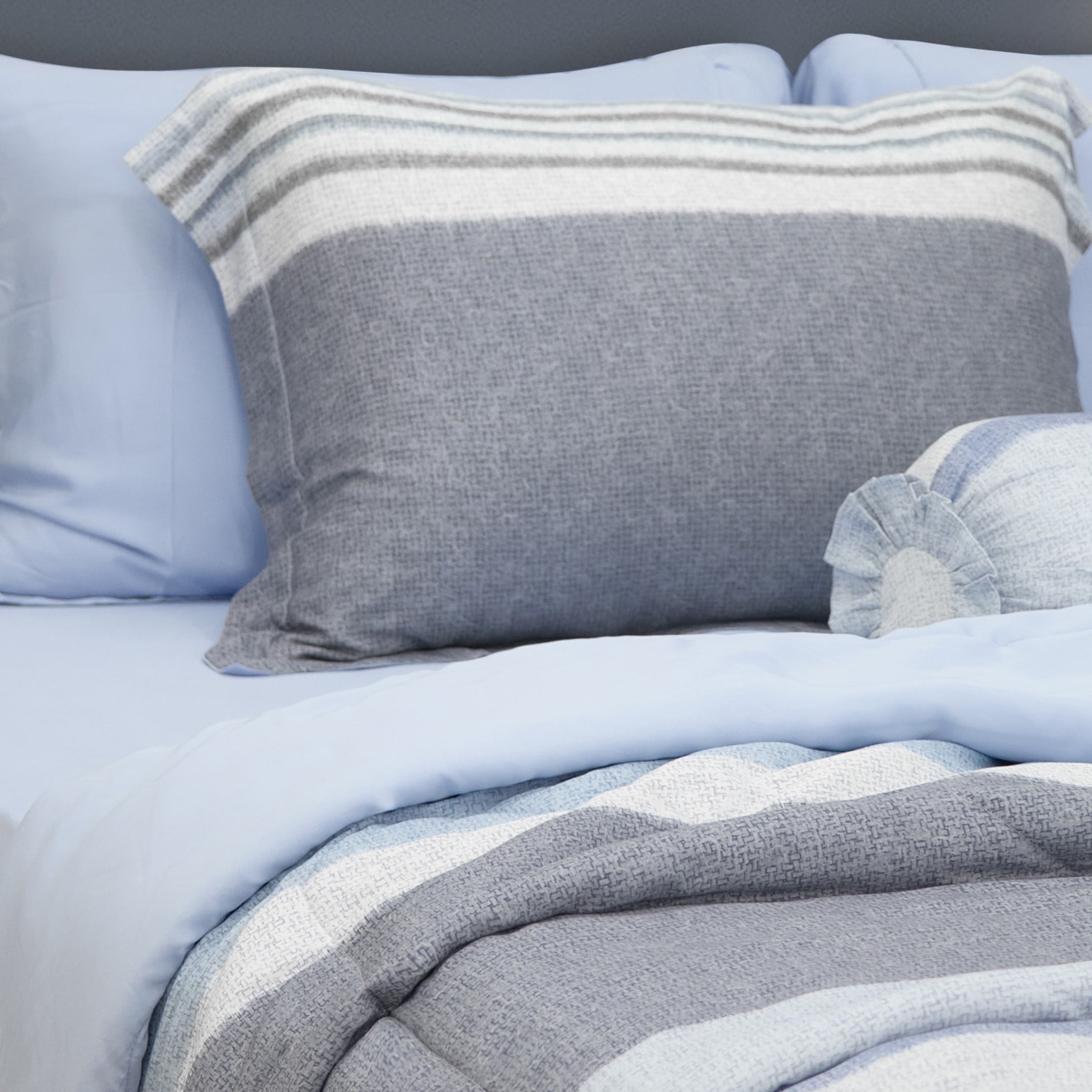 VC9002 - Bộ chăn ga gối NIN Valletta 100% Viscose