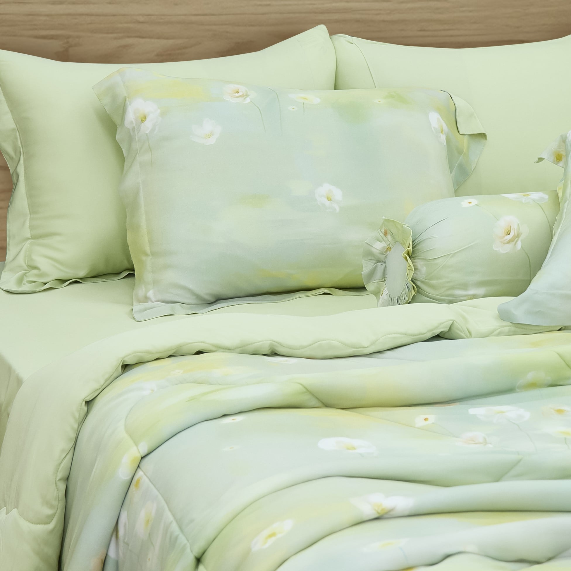 VC9009 - Bộ chăn ga gối NIN Valletta 100% Viscose