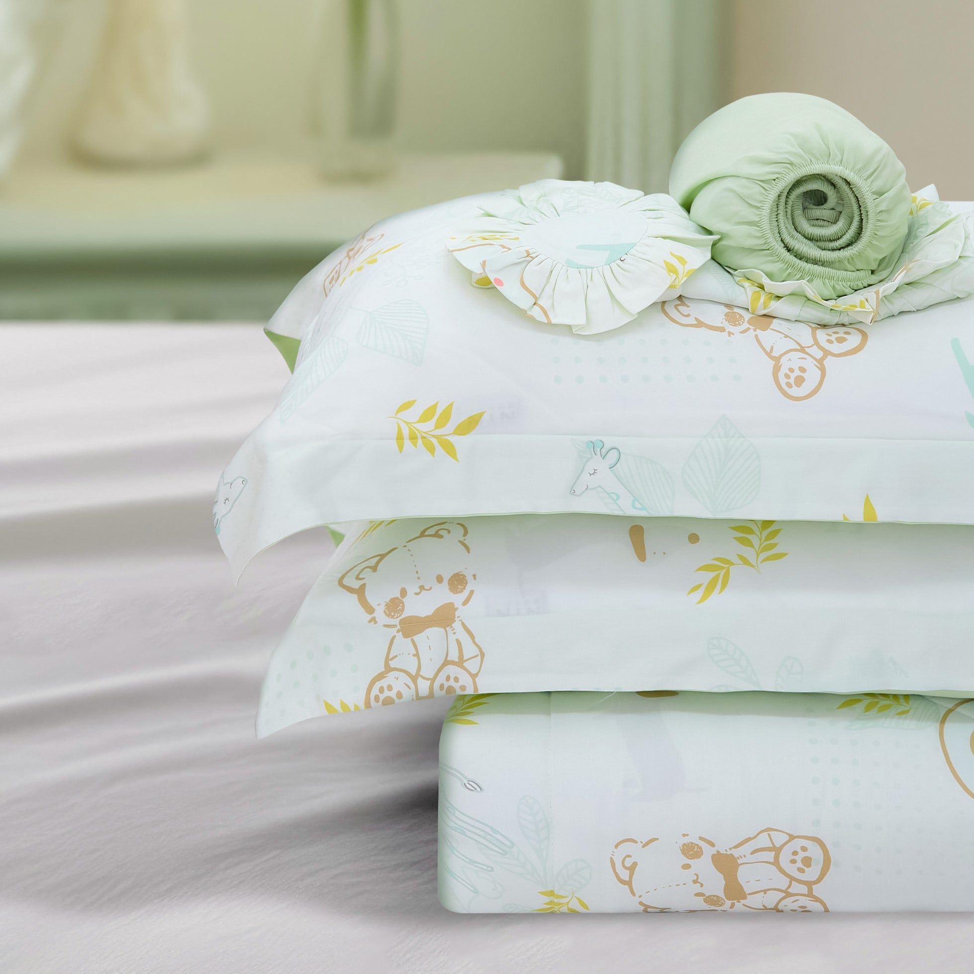 VC9005 - Bộ chăn ga gối NIN Valletta 100% Viscose