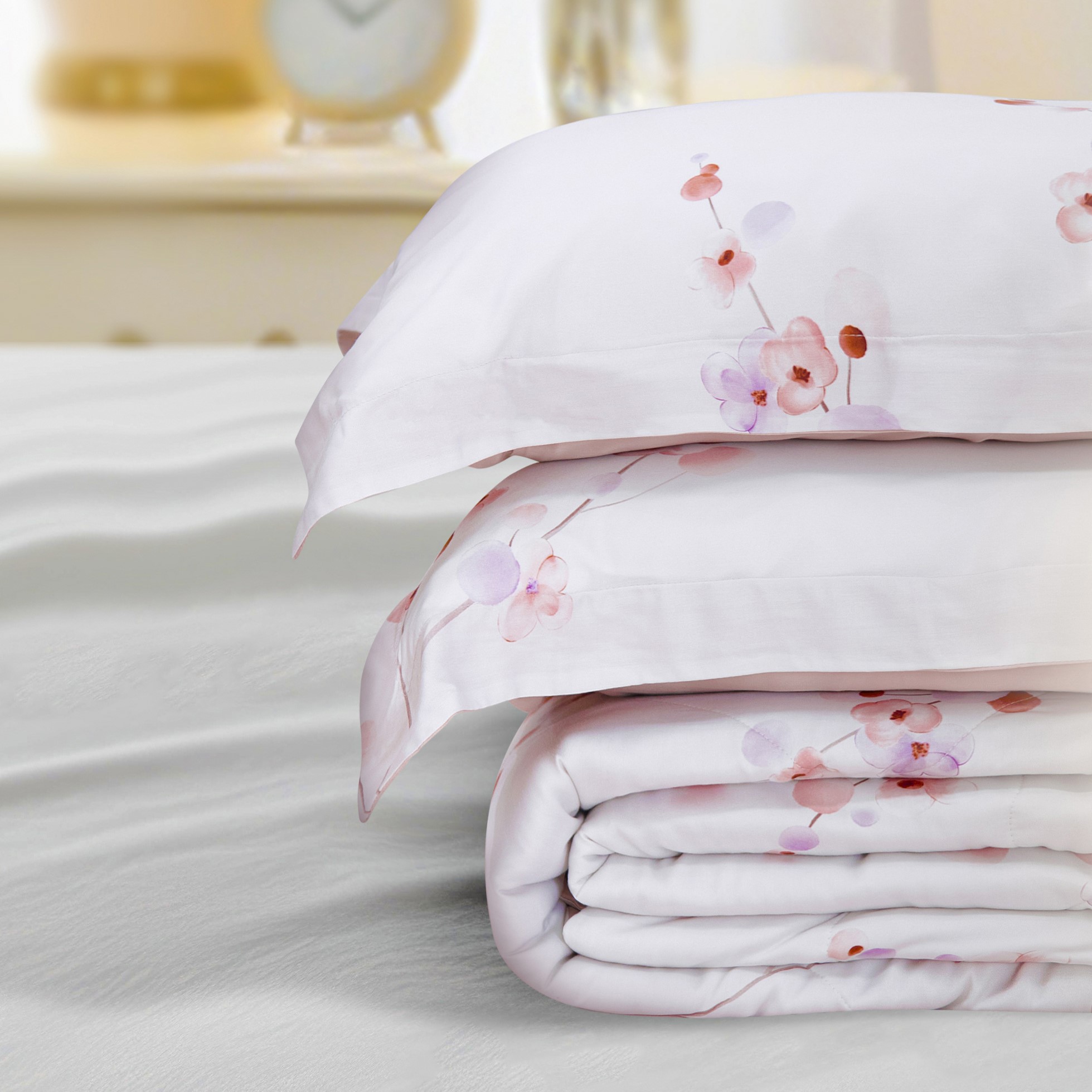 VC9006 - Bộ chăn ga gối NIN Valletta 100% Viscose