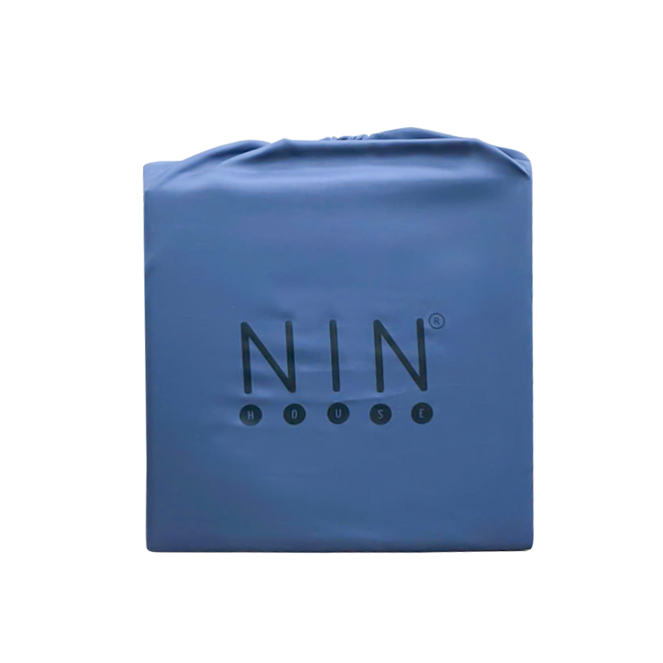 Bộ ga gối NIN Bamboo màu xanh Navy