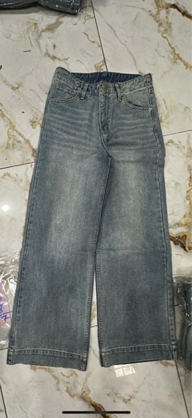  Cullotes lai đôi 2 nút xanh L 