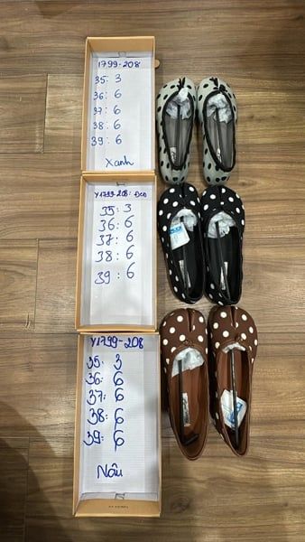  giày bb bi trắng 39 