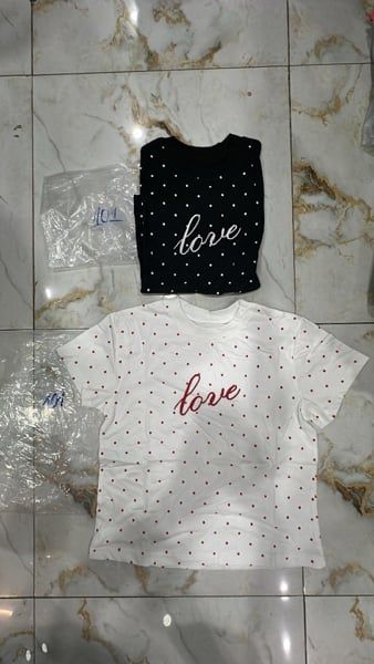  áo thun TN love đen 