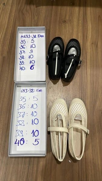  giày bb phối lưới 693 trắng 40 