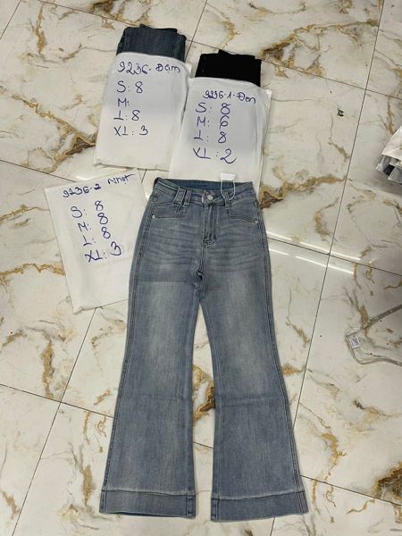  quần jeans loe 2236 đen L 