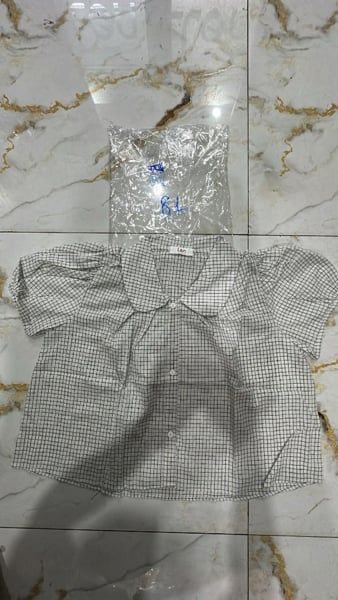  Áo somi TN phồng caro 