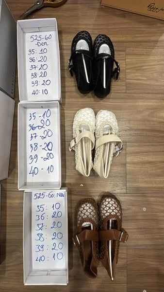  giày A525-60 lưới nâu 35 