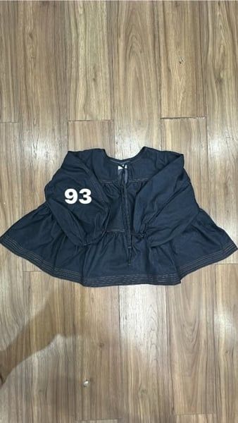  Áo BBD denim tay lỡ 