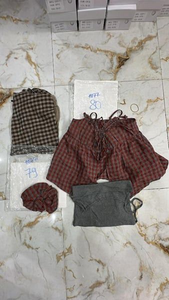  Set áo dây bbd kèm áo lót đỏ 