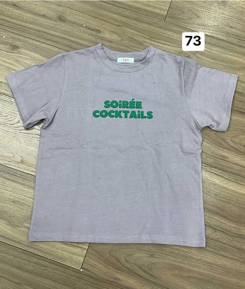  Áo thun Cocktails tím 