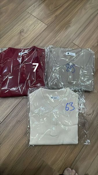  áo len polo TN LEN kem 