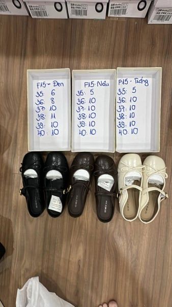  dép sục mũi tròn nơ 1 quai trắng 39 