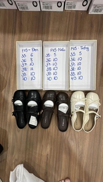  dép sục mũi tròn nơ 1 quai trắng 39 