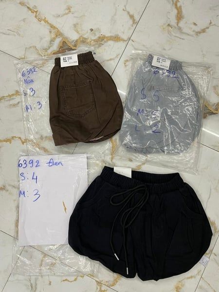  quần short bí jeans 6392 M 