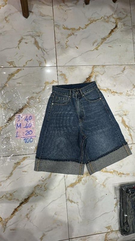  Quần short đùi lật lai nhạt M 
