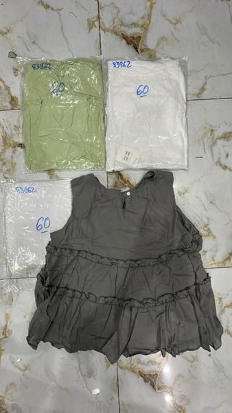  áo bbd sn viền bèo trắng 