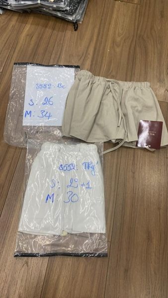  CV mini xoè lưng chun trơn nâu M 