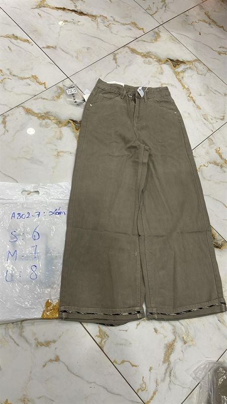  Quần jeans A802-7 xám M 