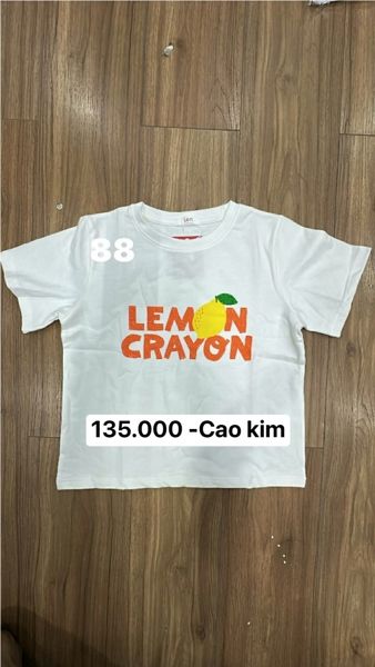  Áo thun lemon trắng 