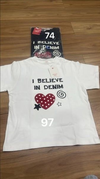  Áo bbtee Love Denim trắng 