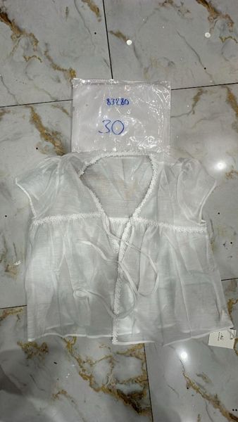 Áo xô TN viền hoa trắng 