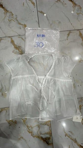  Áo xô TN viền hoa trắng 