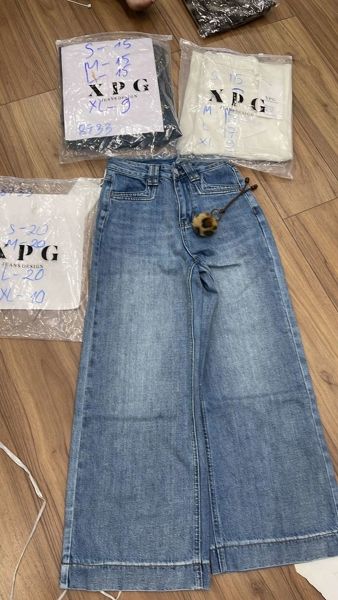  quần jeans 8733 xanh đậm S 