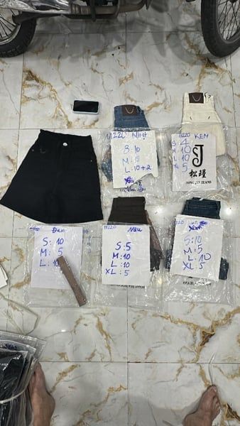  quần short 11220 trắng XL 