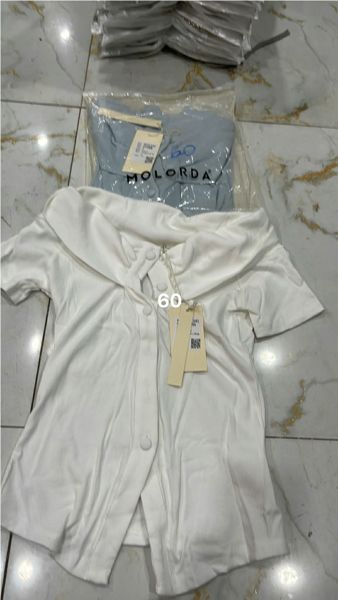  áo thun kiểu cổ bẻ xanh 