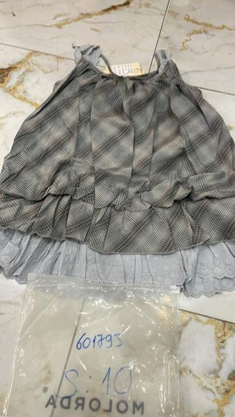  áo caro bí tầng phối boi xanh 