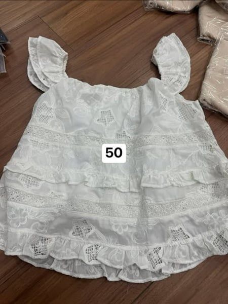  Áo cánh tiên hoa trắng 