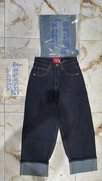  Quần jeans LEN lật lai nhạt 29 