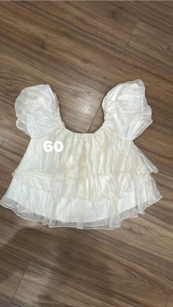  Áo bbd tơ kem 