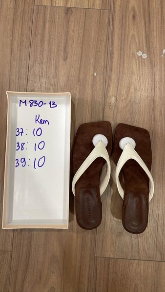  dép 5cm quai da bạc 40 