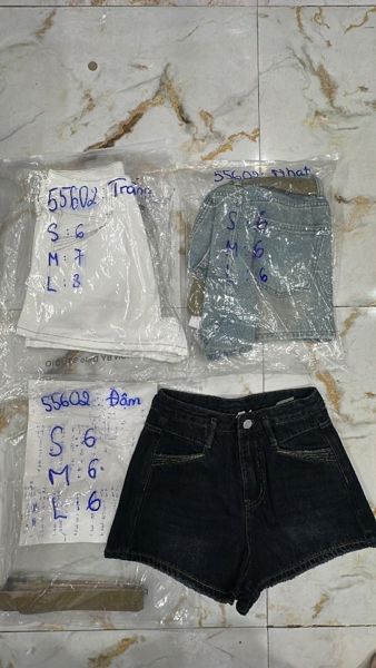  quần short 55602 xanh nhạt L 