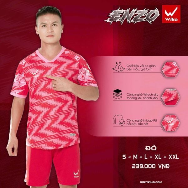  Bộ bóng đá WIKA ENZO 