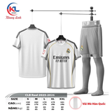  Quần áo CLB REAL MADRID (thun mè HQ) 