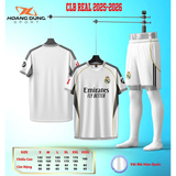  Quần áo CLB REAL MADRID (thun mè HQ) 